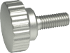 E+G GN 535 knurled screw st.steel